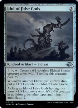 Idol of False Gods Modern Horizons 3 Foil NM Magic MTG U 210 - Image 1