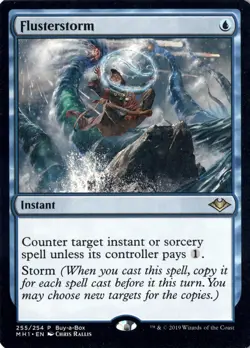 Flusterstorm Buy A Box Promos Normal NM Magic MTG P 255 - Image 1