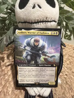 Ardbert, Warrior of Darkness (Extended Art) #164 NM Final Fantasy FIC Magic MTG - Image 1