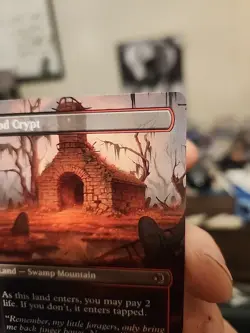 Blood Crypt Borderless Lorwyn Eclipsed MTG - Image 4