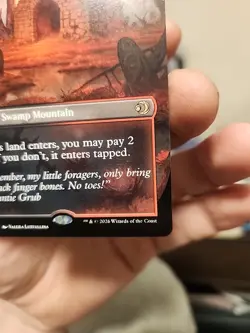 Blood Crypt Borderless Lorwyn Eclipsed MTG - Image 5