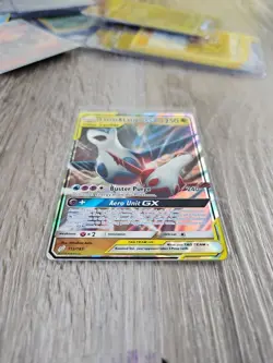 Pokemon Latias & Latios GX Ultra Rare TCG Tag Team Up Card 113/181 Sun & Moon - Image 2