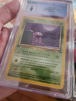 Grimer 48/62 CGC 9 Fossil 1st Edition GEM Mint Pokemon WOTC 1999 PSA - Image 2