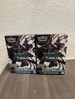 Pokemon Black Bolt Booster Bundle Lot Of 2 Brand New Factory Sealed - Image 1