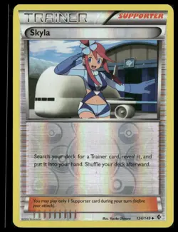 Skyla #134/149 Reverse Holo Boundaries Crossed Pokemon LP - Image 1