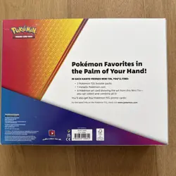 2021 Costco Pokemon TCG 5 Pack Power Mini Tin Box Set Kanto - Image 2