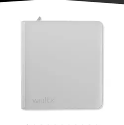 Vault X White Edition 12 Pocket Exo-Tec Zip Binder - BRAND NEW - VaultX Pokemon - Image 2