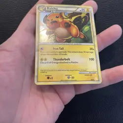 Raichu 30/30 Holo Rare - Pokemon TCG Heartgold & Soulsilver Trainer Kit MP - Image 5