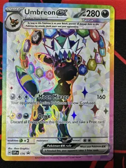 Pokemon Umbreon EX SVP 176 Premium Figure Collection Black Star Promo NM Holo - Image 1