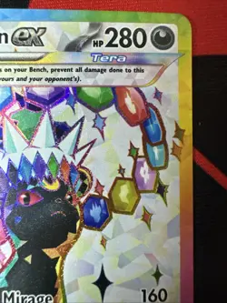 Pokemon Umbreon EX SVP 176 Premium Figure Collection Black Star Promo NM Holo - Image 2