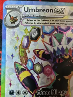Pokemon Umbreon EX SVP 176 Premium Figure Collection Black Star Promo NM Holo - Image 3