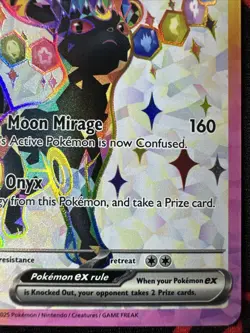 Pokemon Umbreon EX SVP 176 Premium Figure Collection Black Star Promo NM Holo - Image 5