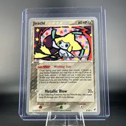 Jirachi 9/107 Pokemon TCG - World Champs 2005 Regular Michael Gonzales (LP) - Image 3