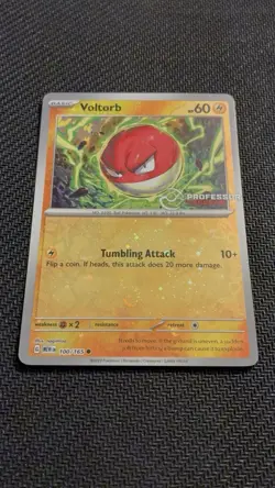 Pokemon TCG Voltorb Professor Program COSMOS HOLO 151 Completion Chase - Image 1