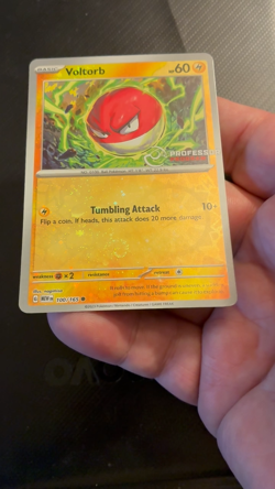 Pokemon TCG Voltorb Professor Program COSMOS HOLO 151 Completion Chase - Image 2