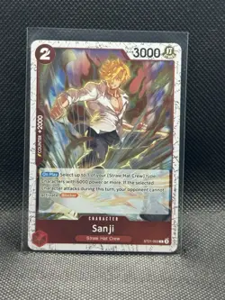 Sanji ST21-003 Common Foil PRBO2 The Best Vol. 2 Version ONE PIECE TCG - Image 1