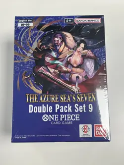 One Piece [OP-14 EB-04] The Azure Sea's Seven Double Pack Set 9 Display English - Image 1