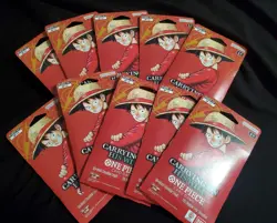 One Piece TCG: Carrying On His Will Sleeved Booster OP-13 English (LOT OF 10) - Image 1