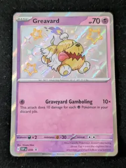 Greavard 070 - Sv: Scarlet & Violet Promo Cards Holo NM Pokemon TCG - Image 1