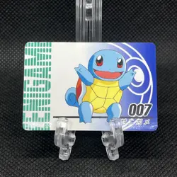 Squirtle 007 Mini Carddass Animation Version Japanese Pokemon Card - Image 1
