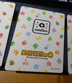 ANIMAL CROSSING JAPANESE CARD NINTENDO AMIIBO CARTE PONCHO No. 118 NM - Image 2