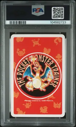 Pokemon Red Ekans Queen of Spades Playing Poker Card 1996 PSA 10 GEM MINT - Image 2