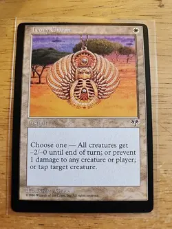 Ivory Charm - Mirage - Error Card - Miscut - Image 1