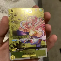 Shirahoshi (Winner Pack Vol. 6) OP03-116 One Piece Promotion Cards Foil - Image 4