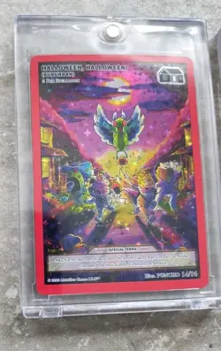 Metazoo 2022 Halloween Halloween Full Holo Promo Card First Edition Bigfoot Lot - Image 2