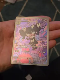 Pokemon TCG Gothorita 125/086 White Flare Full Art Illustration Rare Card NM - Image 2