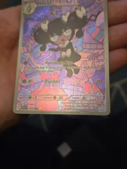 Pokemon TCG Gothorita 125/086 White Flare Full Art Illustration Rare Card NM - Image 4