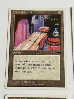 4x Ashnod's Altar Chronicles MTG Common Playset x4 Magic Cards Artifact MP - Image 2