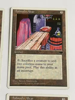 4x Ashnod's Altar Chronicles MTG Common Playset x4 Magic Cards Artifact MP - Image 3