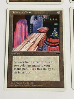 4x Ashnod's Altar Chronicles MTG Common Playset x4 Magic Cards Artifact MP - Image 4