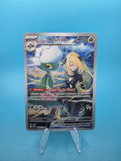 Cynthia's Roserade 184/182 SV10: Destined Rivals Pokemon Card TCG - NM - Image 1