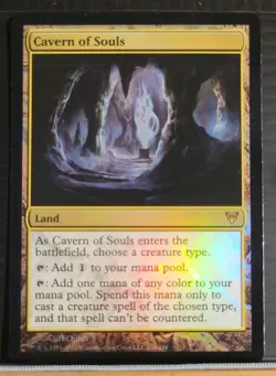 Mtg CAVERN OF SOULS FOIL NM Avacyn Restored 226/244 -Argo- - Image 1
