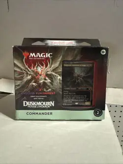 Magic the Gathering Duskmourn Endless Punishment Commander Deck - Image 1