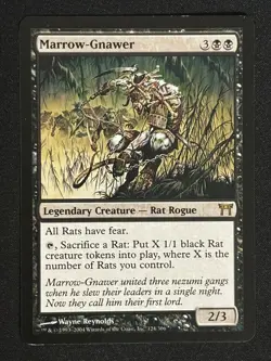 1x MTG Marrow-Gnawer - Champions of Kamigawa (CHK) #124 - Magic the Gathering - Image 1