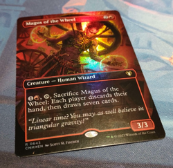 Magus of the Wheel (Borderless FOIL) - Commander Masters - NM (see pics) MTG - Image 3