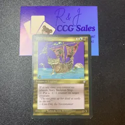MtG - Skeleton Ship - Ice Age - Near Mint - Image 1