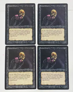 Khabal Ghoul Playset Arabian Nights MP Moderate Play MTG Magic The Gathering - Image 1