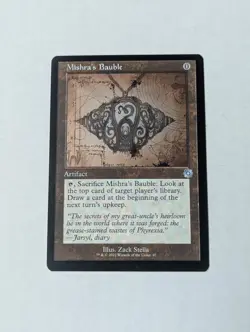 Mishra's Bauble (Schematic) The Brothers' War: Retro Frame Artifacts Regular - Image 1