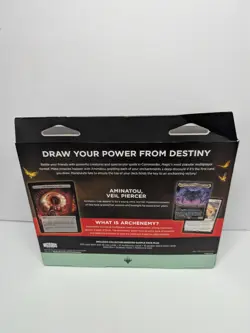 MTG Duskmourn: House of Horror Commander Deck - Miracle Worker NEW Sealed - Image 2