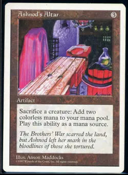 1997 MTG Ashnod's Altar - 5th Edition - MP - Magic the Gathering - Image 1