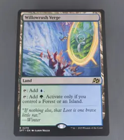 Willowrush Verge / Aetherdrift / NM / MTG / Never Played - Image 1