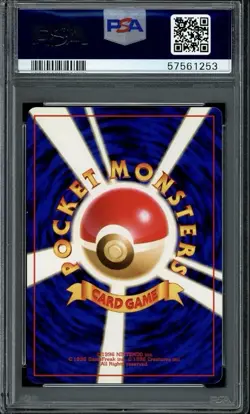 1997 POKEMON POCKET MONSTERS TEAM ROCKET #136 DARK FLAREON PSA 10 GEM MINT - Image 2