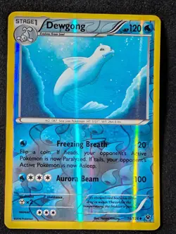 Dewgong 16/124 - Fates Collide Reverse Holo LP Pokemon TCG - Image 1