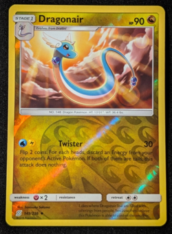 Dragonair 149/236 - SM Unified Minds Reverse Holo LP Pokemon TCG - Image 1