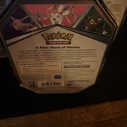 Pokemon “V Heroes” Eeveelutions Complete Tin Set 6 Total SEALED Promos Umbreon - Image 4