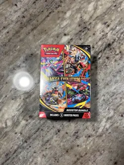 Pokemon TCG ME01 Mega Evolution Booster Bundle Sealed New - Image 1